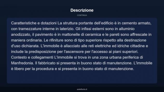 Immobile in asta di 82 m² in vendita a Manfredonia - Foto 10