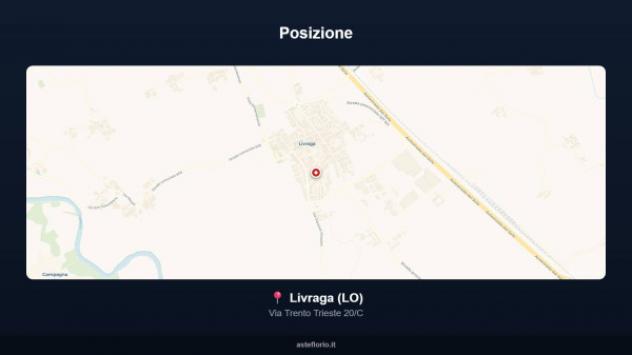 Immobile in asta di 143 m², box auto in vendita a Livraga - Foto 12