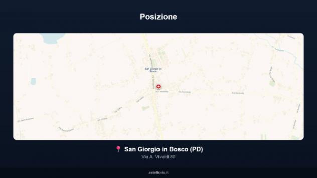 Immobile in asta di 103 m², box auto in vendita a San Giorgio in Bosco - Foto 10