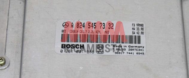 0281001986 A0245457332 Mercedes Vito 2.2 centralina motore Bosch - Foto 2