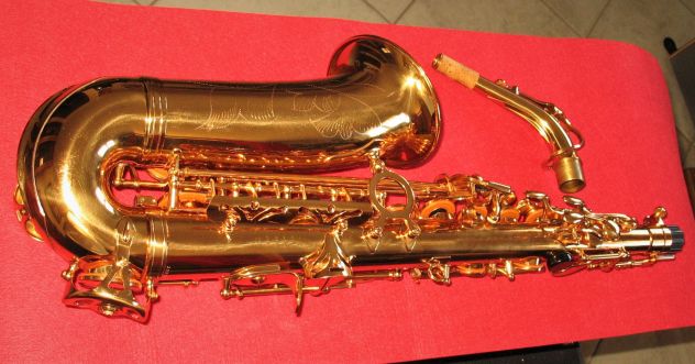 Sax Alto SELMER SA80 Style finitura in Oro Galvanico Nuovo - Foto 5