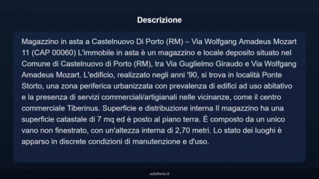 Immobile in asta di 7 m² in vendita a Capena - Foto 5