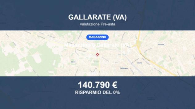 Immobile in asta di 610 m² in vendita a Gallarate
