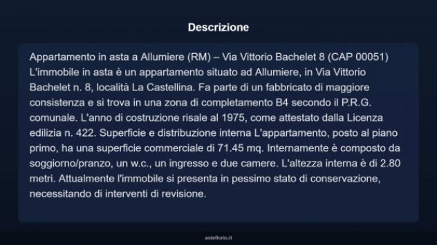 Immobile in asta di 71 m² in vendita a Allumiere - Foto 18