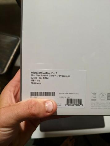 Microsoft Surface Pro 8 i7321TB Platinum 13' - Foto 2