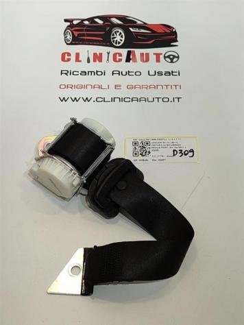 CINTURA DI SICUREZZA POSTERIORE SX JAGUAR XF Serie DX23-F611B69-AB8PVJ 224DT (1115)