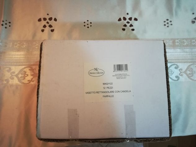 48 vasetto rettangolare con candela IN STOCK - Foto 2