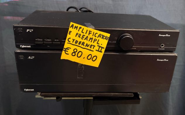 Amplificatore e Preamplificatore Cybernet II – 25173