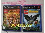 Giochi PS2 Lego Batman e ìego Indiana Jones