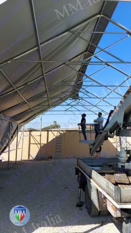 Agritunnel  Tunnel a Gamba Dritta 8 x 8 x 5,12 mt. uso Industriale Rimessaggio - Foto 10