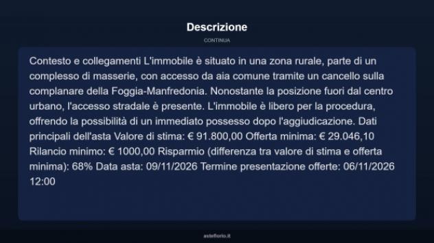 Immobile in asta di 102 m² in vendita a Foggia - Foto 14