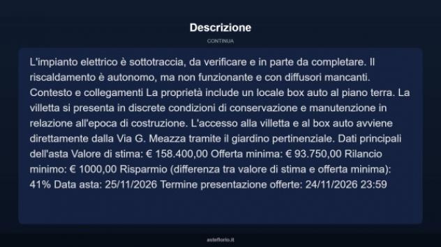 Immobile in asta di 242 m² con più di 5 locali e box auto in vendita a Fombio - Foto 17