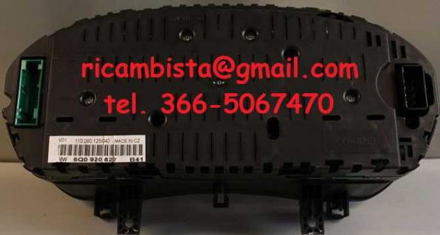 6Q0920820N Volkswagen Polo quadro strumenti - Foto 2