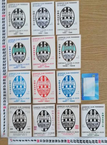 Calendario campionato calcio Serie A 1984-1985 Juventus club Parabiago - Foto 8