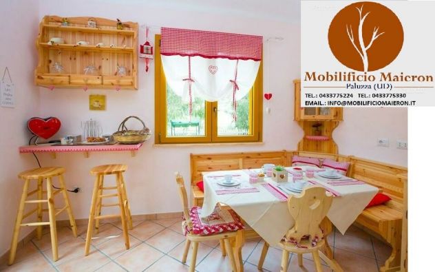 Mobili Rustici Country Arredamenti In Legno Cucine Taverne Nuove Non Usate - Foto 3