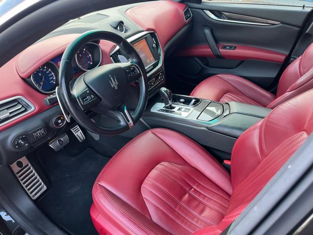 Maserati Ghibli V6 Diesel-Km169000-Int.Pellerossa- - Foto 9
