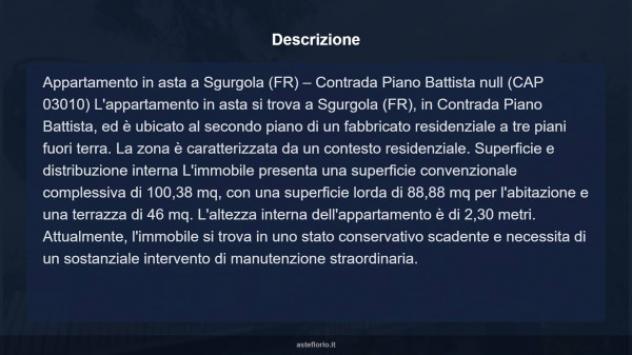 Immobile in asta di 100 m² in vendita a Sgurgola - Foto 14