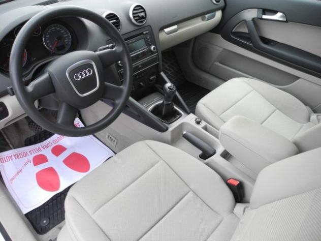 AUDI A3 1.6 TDI 90cv 3p. F.AP. -OK NEOPATENTATI- EURO 5/A rif. 24052033 - Foto 10