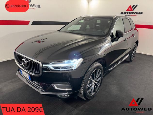 Volvo XC 60 XC60 B4 (d) AWD Geartronic Inscription FULL OPTIONAL, SEDILI IN PELLE CON REGOLAZIONE ELETTRICA CON MEMORIA, CRUISE ADATTIVO, CLIMA TRI-ZO