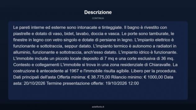 Immobile in asta di 75 m² in vendita a Chiaravalle - Foto 5