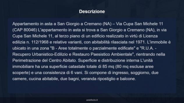 Immobile in asta di 85 m² con più di 5 locali in vendita a San Giorgio a Cremano - Foto 11