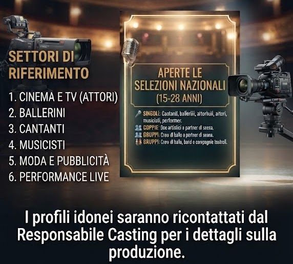 TV SHOW RICERCA VOLTI NUOVI