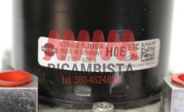 476605JU0A Nissan Navara centralina gruppo pompa ABS