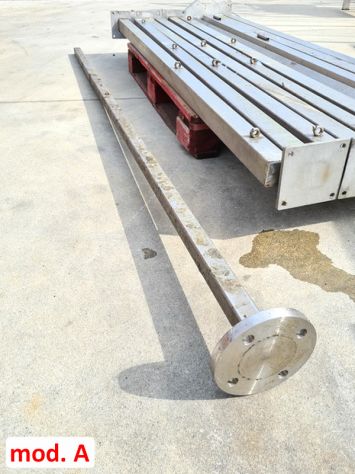 pilastri di supporto in acciaio inox usati - Foto 2