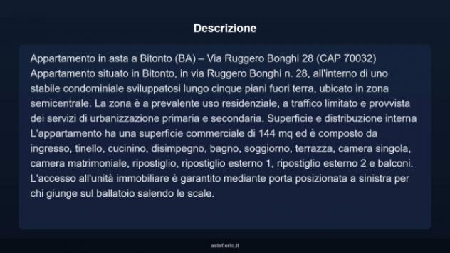 Immobile in asta di 144 m² con più di 5 locali in vendita a Bitonto - Foto 14