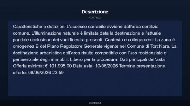 Immobile in asta di 206 m² in vendita a Torchiara - Foto 5