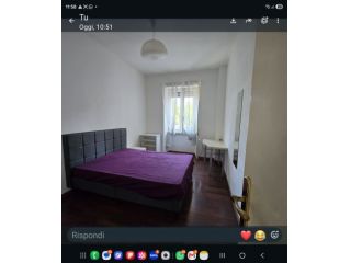 Affittasi ampia e luminosa stanza matrimoniale uso singola solo ragazze UNINT
