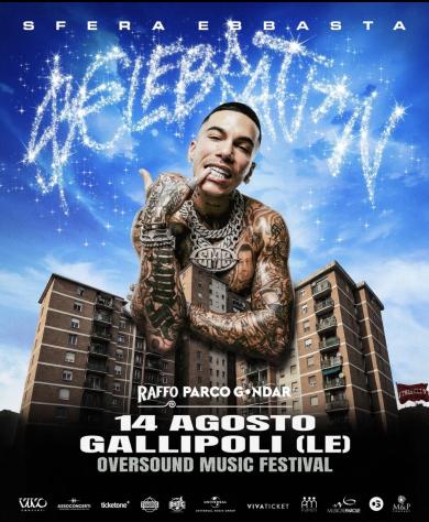 Sfera Ebbasta - Parco Gondar 2026 - il 14/08/2026 partenza da GALLIPOLI