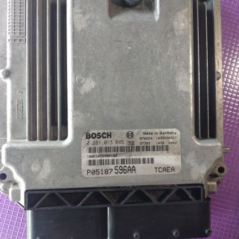 CENTRALINA MOTORE JEEP GRAND CHEROKEE 2.0 CRD BOSCH 0 281 013 845, 0281013845, P