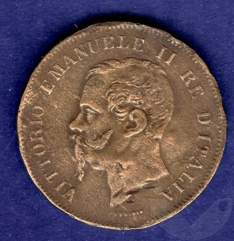 ITALIA 1862 Monete 5 Centesimi - MB - Foto 2