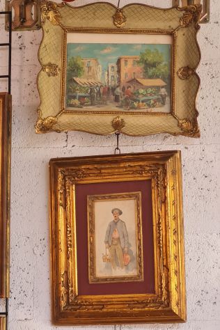 Collezione n° 15 quadri vintage , tecniche e soggetti vari - Foto 3