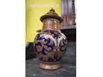 Vaso con coperchio degli anni 40 Gualdo Tadino A. Rubboli