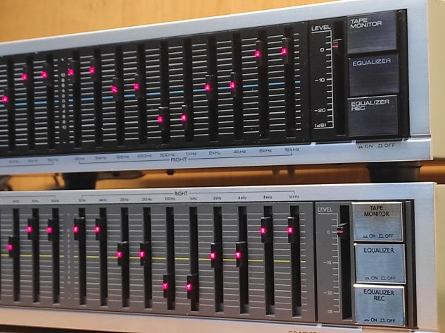 KENWOOD – Toshiba - Equalizzatore grafico 10 + 10 Bande - Foto 3