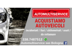 Acquistiamo auto sinistrate - alluvionate - con problemi  --Forlipopoli--
