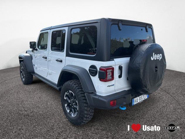 Jeep Wrangler Wrangler Unlimited 2.0 PHEV ATX 4xe Rubicon - Foto 4