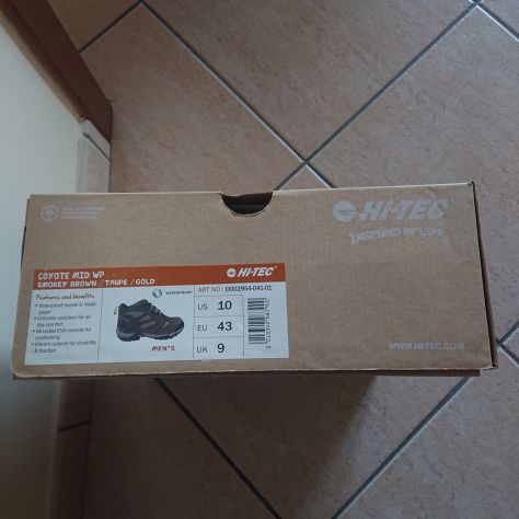 Scarpe trekking Hi-Tec suola Vibram NUOVE - Foto 5