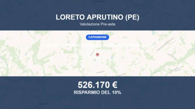 Immobile in asta di 3810 m² in vendita a Loreto Aprutino