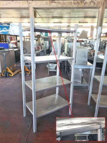 2 scaffalature per macello usate - Foto 2