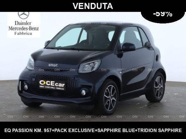 SMART ForTwo EQ Passion SOLO KM. 957 -59% DIREZIONALE FABBRICA rif. 21365710
