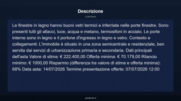 Immobile in asta di 141 m² con più di 5 locali e box auto in vendita a Fermo - Foto 17