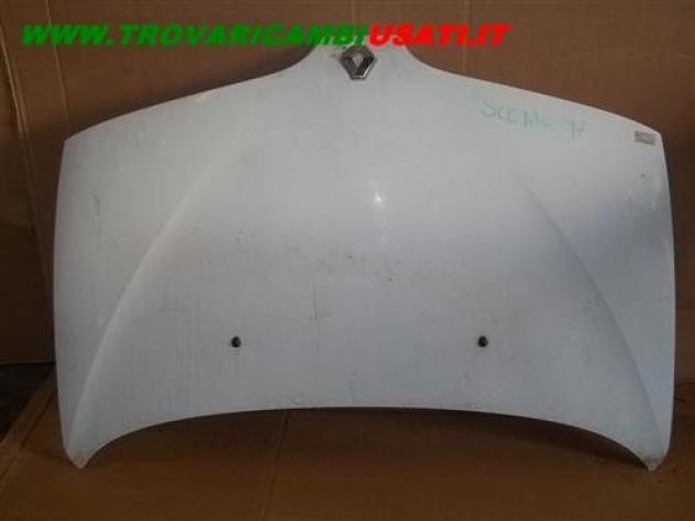 COFANO ANT. BIANCO RENAULT MEGANE 5p / Coach / Classic / Scenic  Carrozzeria  Lamierati esterni  Cofano  Cofano ant. RENAULT - MEGANE 5p / Coach / Cla