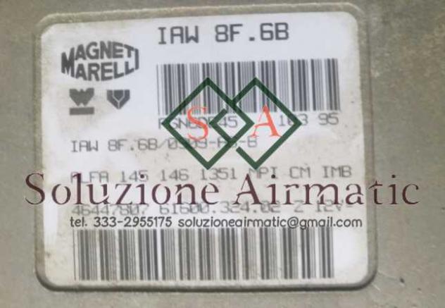 46447807 IAW8F.6B Alfa 145 1.4 centralina motore Magneti Marelli - Foto 2