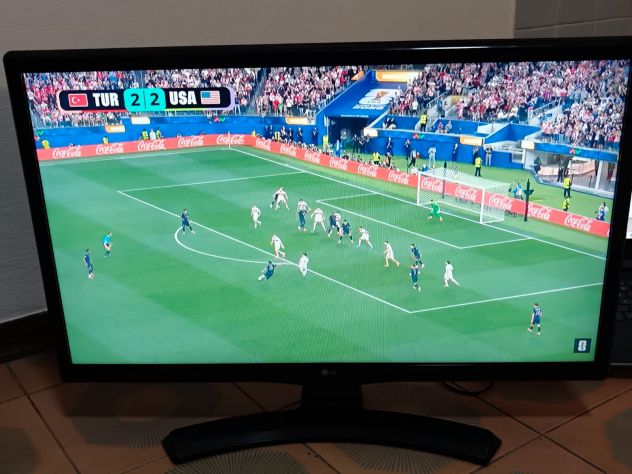 TV Monitor LG 24" HD Ready – Modello 24TK410V-PZ - Foto 2