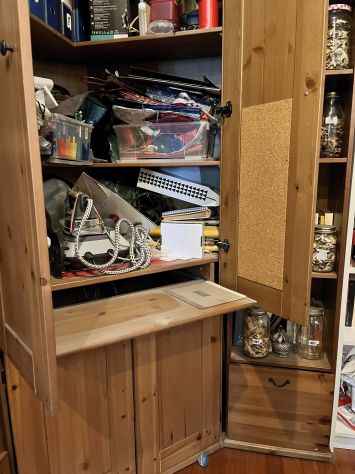 Mobile studio IKEA ALVE completo – angolare + libreria + cassettiere - Foto 3