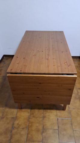 TAVOLO ROBUSTO ALLUNGABILE IN LEGNO - Foto 2