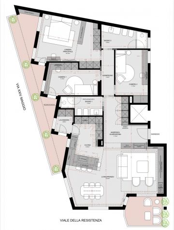 ESCLUSIVO QUADRILOCALE DI PREGIO PRONTO DA VIVERE - Foto 5